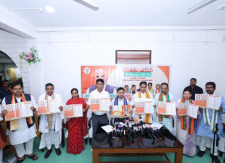 BJP Promises Territorial Council, Boosts Tribal Power in Tripura Elections BJP Promises Territorial Council, Boosts Tribal Power in Tripura Elections