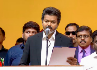 Vijay Becomes Tamil Nadu CM After Historic Political Shift Vijay Becomes Tamil Nadu CM After Historic Political Shift