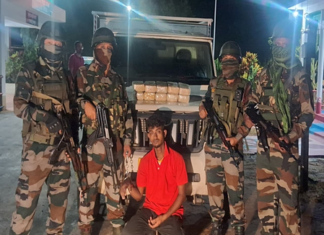 Assam Rifles Bust Rs 8 Cr Methamphetamine Racket in Tripura Assam Rifles Bust Rs 8 Cr Methamphetamine Racket in Tripura