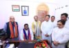 Abhishek Debroy Takes Charge as Tripura BJP Chief Abhishek Debroy Takes Charge as Tripura BJP Chief