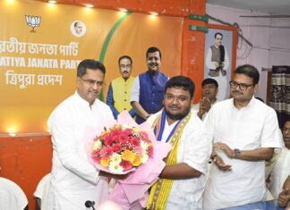 BJP Picks MLA Abhishek to Lead State Unit, Eye on 2028 Polls BJP Picks MLA Abhishek to Lead State Unit, Eye on 2028 Polls