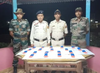 BSF Seizes 4,000 Yaba Tablets Worth Rs 3 Lakh Near Border BSF Seizes 4,000 Yaba Tablets Worth Rs 3 Lakh Near Border