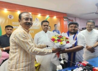 BJP Appoints First-Time MLA Abhishek as New Tripura president BJP Appoints First-Time MLA Abhishek as New Tripura president