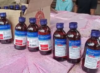 Police Recover Illegal Cough Syrup Worth Rs 50 Lakh Police Recover Illegal Cough Syrup Worth Rs 50 Lakh