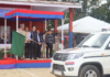 Mizoram CM Flags Off 219 New Police Vehicles Mizoram CM Flags Off 219 New Police Vehicles