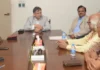 Bangladesh Puja Udjapan Parishad leaders call on Home Minister Bangladesh Puja Udjapan Parishad leaders call on Home Minister