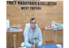 Amit Shah Tripura Visit: DM Reviews Extensive Preparations Amit Shah Tripura Visit: DM Reviews Extensive Preparations