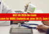 NMC Bars Student Leave Ahead of NEET-UG Re-Exam NMC Bars Student Leave Ahead of NEET-UG Re-Exam