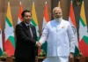 Myanmar Assures India on Security, Anti-Militancy Cooperation Myanmar Assures India on Security, Anti-Militancy Cooperation