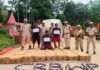 Churaibari Check Gate Seizes Huge Narcotics Consignment Churaibari Check Gate Seizes Huge Narcotics Consignment