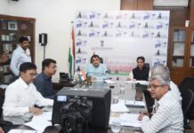 CM reviews NH Devt Projects of the state with Union Minister Nitin Gadkari CM reviews NH Devt Projects of the state with Union Minister Nitin Gadkari