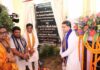 CM lays foundation for 13-Foot bronze statue of Dr. Shyama Prasad CM lays foundation for 13-Foot bronze statue of Dr. Shyama Prasad