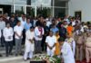 Tripura Pays Final Tribute to DGP Anurag Dhankar Tripura Pays Final Tribute to DGP Anurag Dhankar