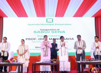 Tripura CM Manik Saha Launches Smart Civic Services in Agartala Tripura CM Manik Saha Launches Smart Civic Services in Agartala