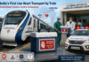 Indian Railways achieves first live heart train transport Indian Railways achieves first live heart train transport