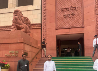 Rajya Sabha MP Rajib joins Monsoon Session in Parliament Rajya Sabha MP Rajib joins Monsoon Session in Parliament
