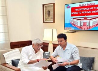 MP Deb Pushes Tripura Tourism Projects Before Union Minister MP Deb Pushes Tripura Tourism Projects Before Union Minister