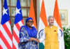 Jaishankar meets Liberia FM to deepen South-South cooperation partnership Jaishankar meets Liberia FM to deepen South-South cooperation partnership