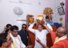 Sacred Kalas handed to BJP leaders: CM Saha Sacred Kalas handed to BJP leaders: CM Saha