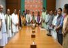 Tripura BJP leadership attends crucial Delhi organisational strategy meeting Tripura BJP leadership attends crucial Delhi organisational strategy meeting