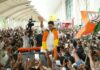 Biplab Deb Gets Rousing Welcome in Tripura After BJP National Appointment Biplab Deb Gets Rousing Welcome in Tripura After BJP National Appointment