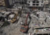 Gaza building collapse kills 21, including 11 children and six women Gaza building collapse kills 21, including 11 children and six women