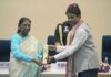 Ranjan Debnath Receives National Teachers’ Award from President Murmu Ranjan Debnath Receives National Teachers’ Award from President Murmu
