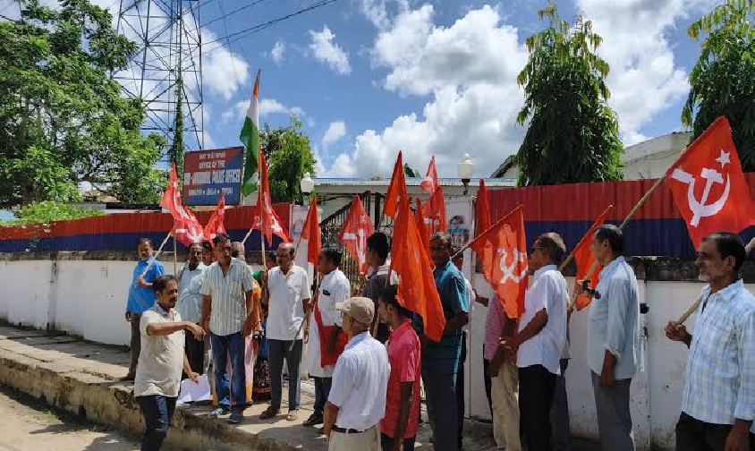 CPI(M) seeks security for candidates ahead of Srirampur elections CPI(M) seeks security for candidates ahead of Srirampur elections