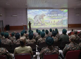 Indian Army Spear Corps leads Swachh Bharat drive in Agartala Indian Army Spear Corps leads Swachh Bharat drive in Agartala