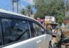 Former CM Manik Sarkar convoy stopped during Bamutia visit Former CM Manik Sarkar convoy stopped during Bamutia visit