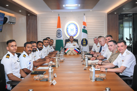 Russian Navy delegation explores Indian naval training facilities in Kerala Russian Navy delegation explores Indian naval training facilities in Kerala