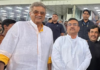 Boney Kapoor attends historic India-Brazil football match in Kolkata Boney Kapoor attends historic India-Brazil football match in Kolkata