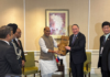 Rajnath Singh Meets Philippine and South Korean Defence Ministers in Cebu Rajnath Singh Meets Philippine and South Korean Defence Ministers in Cebu