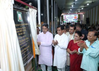 Tripura CM inaugurates Ujan Abhoynagar pond beautification project in Agartala Tripura CM inaugurates Ujan Abhoynagar pond beautification project in Agartala