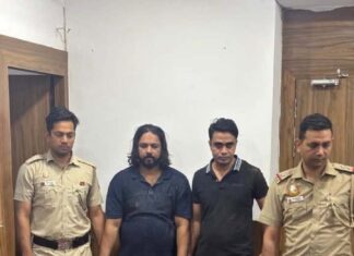 Delhi Police Arrests Amir Shokeen in Viral Tripura Harassment Case Delhi Police Arrests Amir Shokeen
