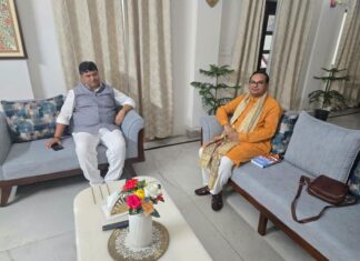 Kishor Seeks Centre’s Support to Develop Rudrasagar as Iconic Lake Kishor Seeks Centre’s Support to Develop Rudrasagar as Iconic Lake