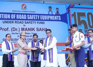 Tripura Records 9% Drop in Road Accidents in 2025: CM Tripura Records 9% Drop in Road Accidents in 2025: CM