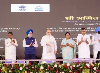 Amit Shah Launches Rs 8,941 Cr Yamuna Rejuvenation Projects in Delhi Amit Shah Launches Rs 8,941 Cr Yamuna Rejuvenation Projects in Delhi