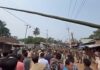 Tripura counting violence leaves one dead, IG’s car attacked amid tension Tripura counting violence leaves one dead, IG’s car attacked amid tension